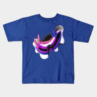 Genderfluid Nudibranch Kids T-Shirt